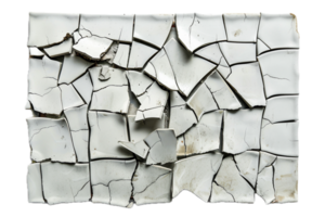 AI generated Broken Ceramic Tiles Pile png