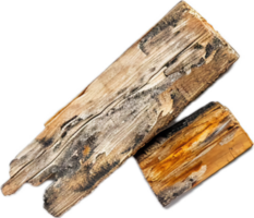 AI generated Natural Aged Firewood Logs png