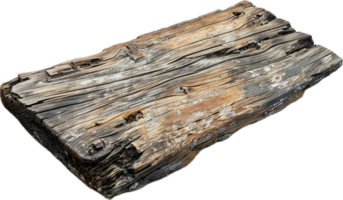 AI generated Weathered Wooden Planks png