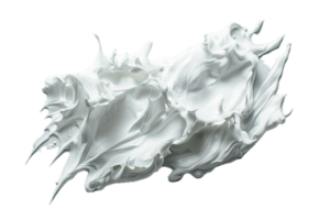 ai generado resumen blanco crema textura chapoteo png