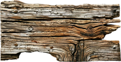 AI generated Weathered Wooden Planks png