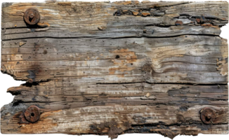 AI generated Weathered Wooden Planks png