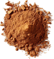 AI generated Close-up of Ground Cinnamon Spice Pile png