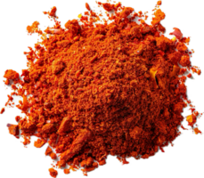 AI generated Heap of Crushed Red Pepper Flakes png