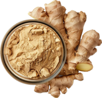 AI generated Fresh Ginger Root png