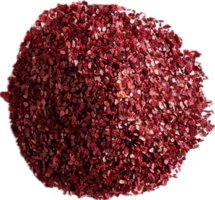 AI generated Heap of Crushed Red Pepper Flakes png