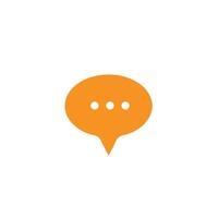 speech bubble icon , chat bubble icon vector