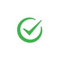 check mark icon vector