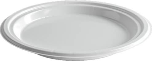 AI generated Disposable Paper Plate png