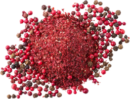 AI generated Assorted Pink and Red Peppercorns png