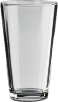 AI generated Empty Tall Clear Glass Vase png