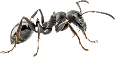 AI generated Detailed Black Ant png