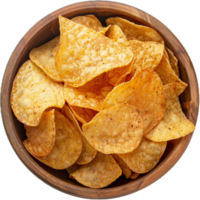 ai gegenereerd krokant tortilla chips in salsa dip kom PNG