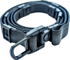 AI generated Tactical Belt with Metal Buckle png