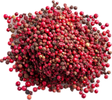 ai généré assorti rose et rouge poivres png