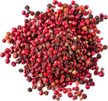 ai généré assorti rose et rouge poivres png