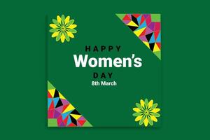 WOMEN'S DAY SOCIAL MEDIA POST ,BANNER DESIGN vector