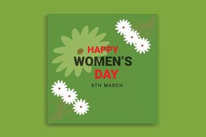 WOMEN'S DAY SOCIAL MEDIA POST ,BANNER DESIGN vector