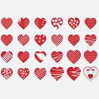 icono conjunto vector amor