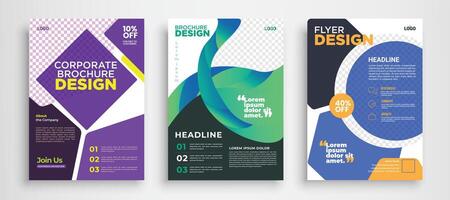 Template vector design for Brochure, Annual Report, Magazine, Poster, Corporate Presentation, Portfolio, Flyer