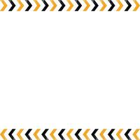 Warning striped square background, yellow and black stripes on the diagonal, danger vector template sign border yellow and black color Construction warning border