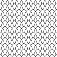 Abstract islamic seamless pattern. Ramadan islamic pattern. Black and white pattern background vector