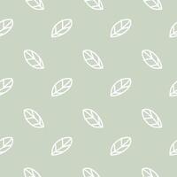 Hand drawn ethnic boho style vector olive seamless pattern
