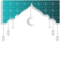 Elegant Islamic Frame vector