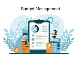 Navigating through financial planning and analysis with ease vector