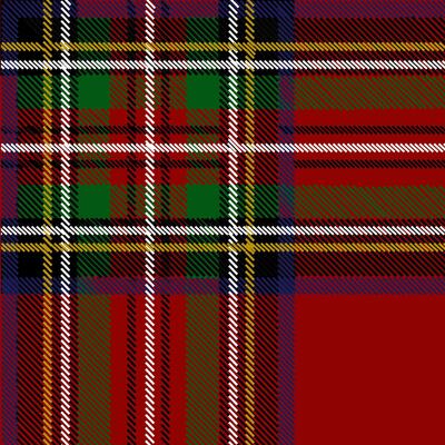 Checkered pattern in Scottish style. Tartan. A classic Christmas geometric pattern. Woolen red fabric.