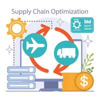 reduciendo el costo de producción. automatizacion y eficaz mejoramiento vector