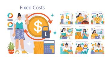 Economies of scale set. Company scale of operation, amount of output vector