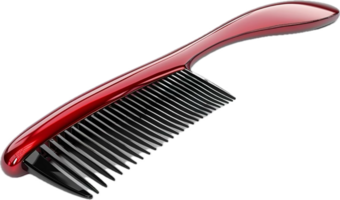 AI generated Elegant Red Hair Comb png