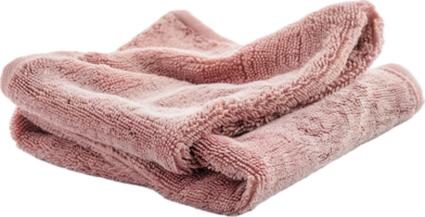 AI generated Textured Pink Towel Crumpled png