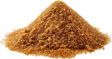 AI generated Pile of Brown Sugar png