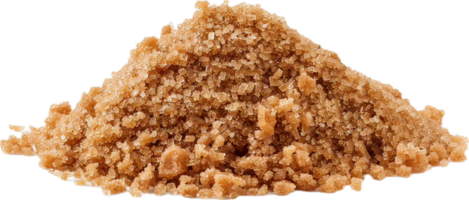 AI generated Pile of Brown Sugar png