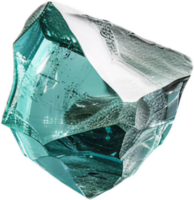 AI generated Shattered Glass Pieces png