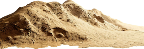 AI generated Desert Dunes Texture in Close-Up png