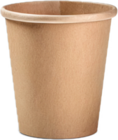 AI generated Disposable Paper Coffee Cup png