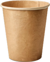 ai generado desechable papel café taza png