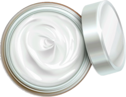 AI generated Whipped Cream Swirl png