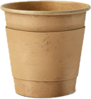 AI generated Disposable Paper Coffee Cup png