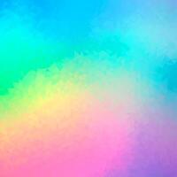 Iridescent polygon background photo