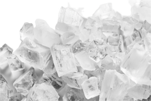 AI generated Sugar Cubes and Granules Close-Up png