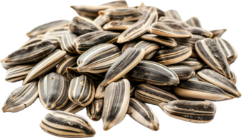 AI generated Pile of Sunflower Seeds png