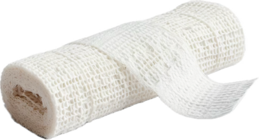 AI generated Medical Gauze Bandage Roll png