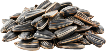 AI generated Pile of Sunflower Seeds png