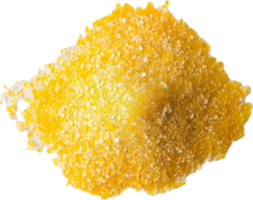AI generated Pile of Raw Yellow Millet Grains png