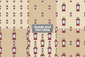 Hand Drawn Lantern Pattern Seamless Collection vector