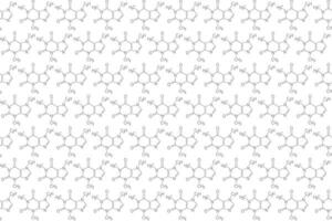 Illustration of the element of caffeine on white background. vector